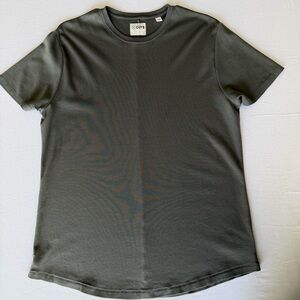 Cuts Clothing Men's L Crew Neck T-Shirt — Olive Green